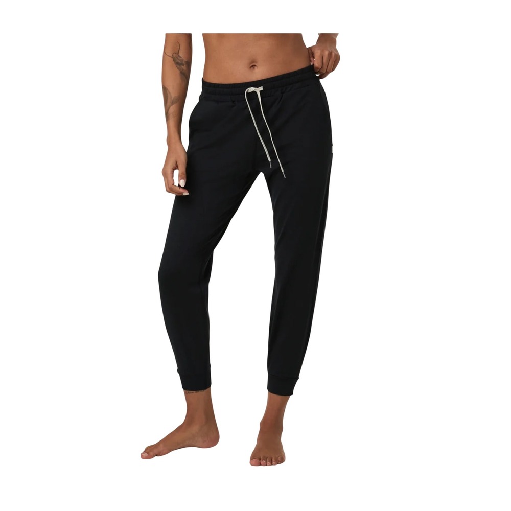 VUORI Women's Performance Joggers, Heathered Black, Size Medium